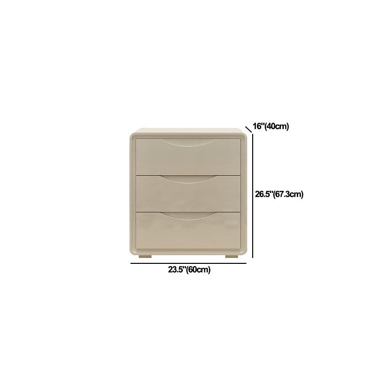 Cómoda cómoda de almacenamiento de madera blanca de 16.0 in de ancho con cajones