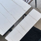 Contemporary Rectangle Dining Room Table Sintered Stone Table with Black Pedestal Base Clearhalo ' dining_table' 'Dining Tables & Seating' 'Dining Tables' 'furn' 'furn_dining_table' 'Furniture' 'furniture_dining_table' 'Kitchen & Dining Furniture' 'kitchen&dining_furn' 'kitchen' 'kitchen_dining_table' 1200x1200_5ebfbfa7-bee2-4c95-8680-01c325fc6dda