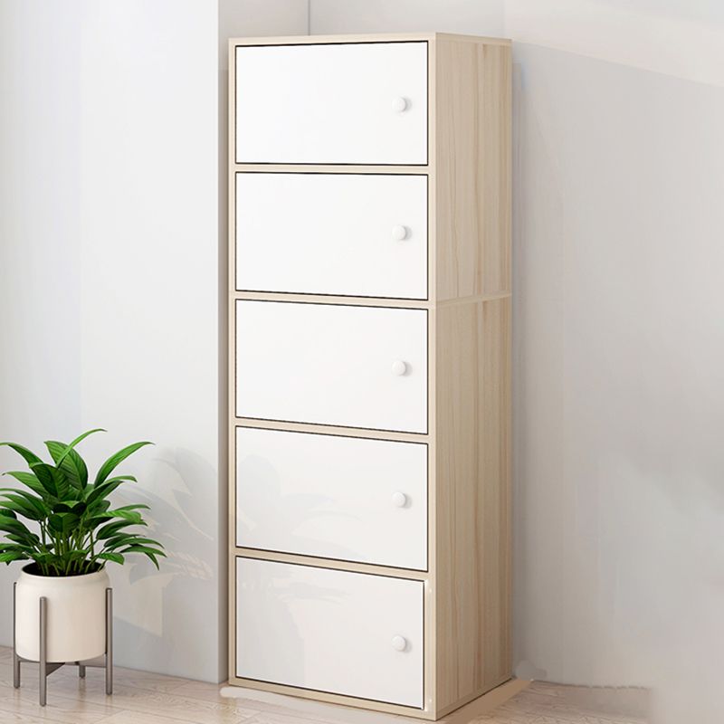 Modern Wooden Accent Cabinet Knobs Handle Design Storage Cabinet Clearhalo 'Cabinets & Chests' 'cabinets_chests' 'furn' 'furn_cabinets_chests' 'Furniture' 'Living Room Furniture' 1200x1200_5ec42c74-a94f-4a7f-adbd-679896f7544a