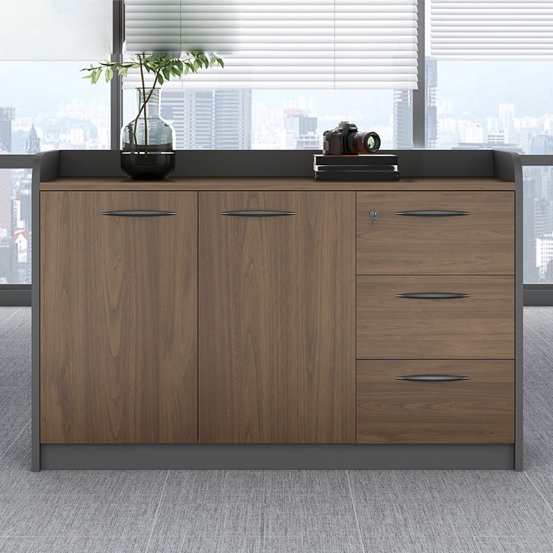 Nordic Lateral Filing Cabinet Wooden Frame Storage Filing Cabinet Clearhalo 'Filing Cabinets' 'filling_cabinets' 'furn' 'furn_filling_cabinets' 'Furniture' 'Office Furniture' 1200x1200_5ec47d8a-36df-4445-a0e7-7dd7f4e6ac36