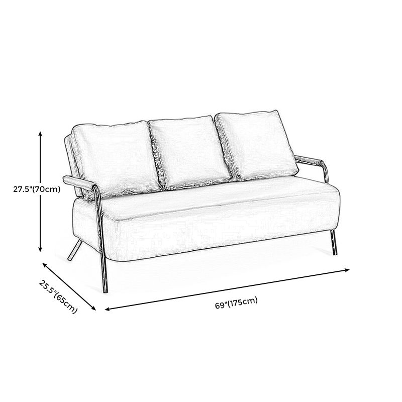 Contemporary Industrial 3-seater Sofa for Apartment and Living Room Clearhalo 'furn' 'furn_sofas' 'Furniture' 'furniture_sofas' 'Living Room Furniture' 'Sofa' 'sofas' 1200x1200_5ec513c5-408c-4aa9-897e-d478bbb83baa
