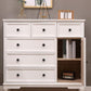 Contemporary Storage Chest Solid Wood Bedroom Storage Chest Dresser