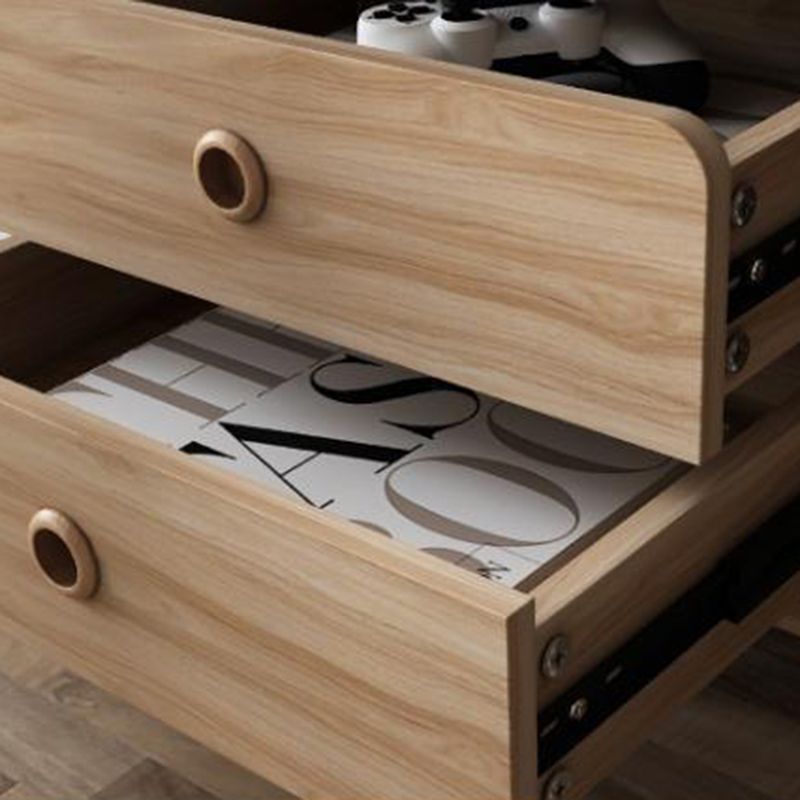 WoodenTV Media Console Moderm TV Stand Console for Living Room Clearhalo 'furn' 'furn_tv_stands_entertainment_centers' 'Furniture' 'Living Room Furniture' 'TV Stands & Entertainment Centers' 'TV Stands & Media Storage Furniture' 'tv_stands_entertainment_centers' 1200x1200_5ec8f1f3-abb8-4f0e-ab12-bf589af8f1ec