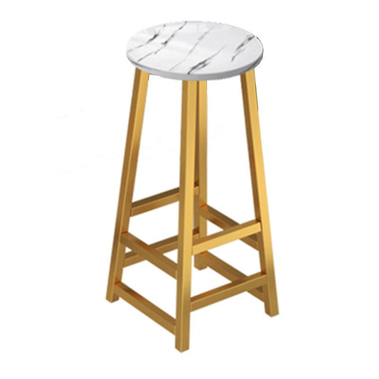 Glam Rectangle Wood Counter Table 3/4 Pieces Bar Table Set for Cafe