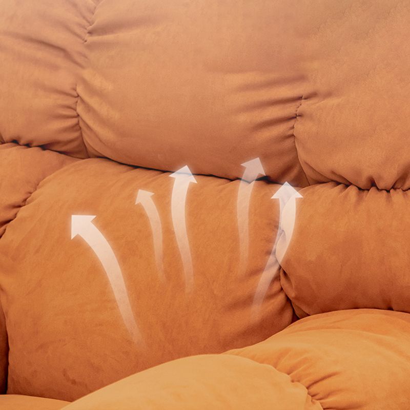 Recarqueur standard MicroSuede moderne avec pied indépendant et touflé