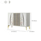Classic Glam Horizontal Combo Dresser Wood Storage Chest Dresser for Bedroom Clearhalo 'Bedroom Furniture' 'Dressers & Chests' 'dressers_chests' 'furn' 'furn_dressers_chests' 'Furniture' 1200x1200_5ecca726-c2dc-4227-a49a-d1a9f638b669