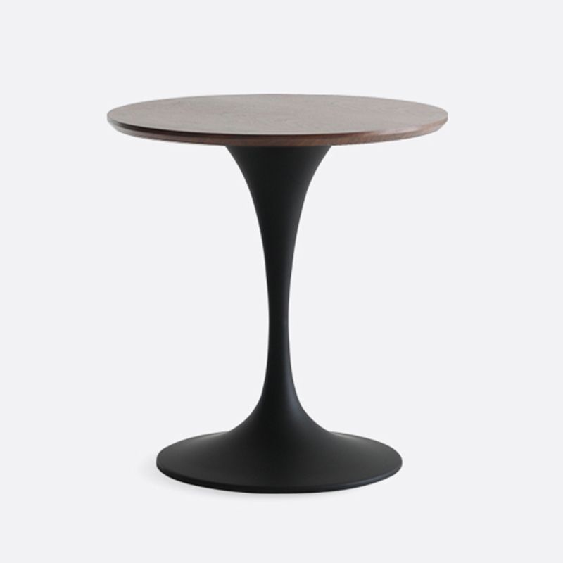 Contemporary Solid Wood Round Shape Dining Table Kitchen Standard Dining Table with Pedestal Base Clearhalo ' dining_table' 'Dining Tables & Seating' 'Dining Tables' 'furn' 'furn_dining_table' 'Furniture' 'furniture_dining_table' 'Kitchen & Dining Furniture' 'kitchen&dining_furn' 'kitchen' 'kitchen_dining_table' 1200x1200_5eceed75-a38f-4550-84d2-8a6820bd2893