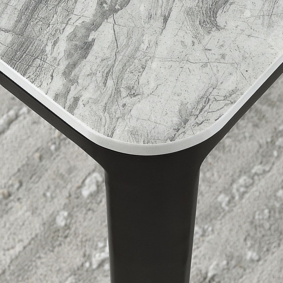 Set da pranzo moderno in pietra sinterizzata rettangolare Set da pranzo da 1/4/6/7/9 pezzi