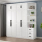 Freestanding Wood Frame Wardrobe Modern Hinged Soft Close Doors Wardrobe and Drawers Clearhalo 'Armoires & Wardrobes' 'armoires_wardrobes' 'Bedroom Furniture' 'furn' 'furn_armoires_wardrobes' 'Furniture' 1200x1200_5ed02819-316b-4035-9ab5-41a67c0bca31