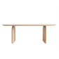 Modern Solid Wood Top Oval Dinette Table Wood Base Dining Table for Living Room Clearhalo 'Dining Tables & Seating' 'Dining Tables' 'dining_table' 'furn' 'furn_dining_table' 'Furniture' 'furniture_dining_table' 'Kitchen & Dining Furniture' 1200x1200_5ed0ca08-23b7-4c9e-a2d9-2bb86974a6cc