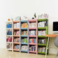 Plastic Bookcase Contemporary Style Open Back Bookshelf for Office Home Study Room Clearhalo 'Bookcases' 'furn' 'furn_bookcases' 'Furniture' 'furniture_bookcases' 'Office Furniture' 1200x1200_5ed49a53-fae3-43d9-9ef0-758debd4e460