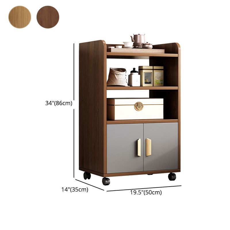 Modern Style Side Board Engineered Wood Sideboard for Dining Room Clearhalo 'buffet_sideboard' 'Buffets & Sideboards' 'furn' 'furn_buffet_sideboard' 'Furniture' 'Kitchen & Dining Furniture' 1200x1200_5ed5d024-ef0f-46a7-86ee-632c868f6dd4