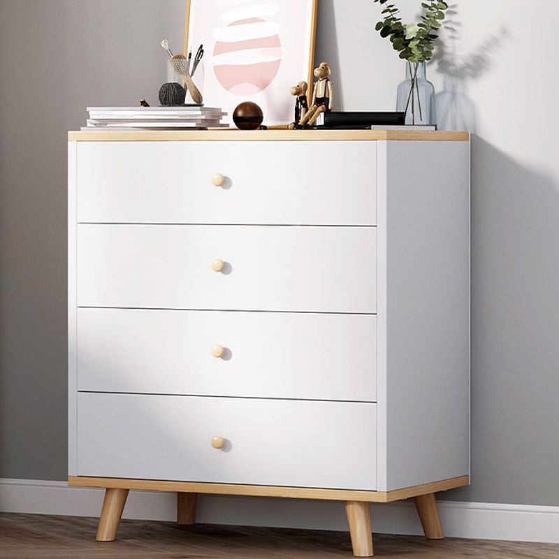 現代の長方形は木材とまっすぐな脚の胸を製造しました