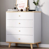 現代の長方形は木材とまっすぐな脚の胸を製造しました