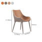 Indoor Modern Style Side Chair Solid Back Metal Upholstered Dining Room Chair (Set of 2) Clearhalo ' kitchen&dining_furn' 'Dining Chairs' 'Dining Tables & Seating' 'dining_chair' 'furn' 'furn_dining_chair' 'Furniture' 'furniture_dining_chair' 'Kitchen & Dining Furniture' 'kitchen' 1200x1200_5edb0ae1-f773-4ca6-ae83-da4065695b40