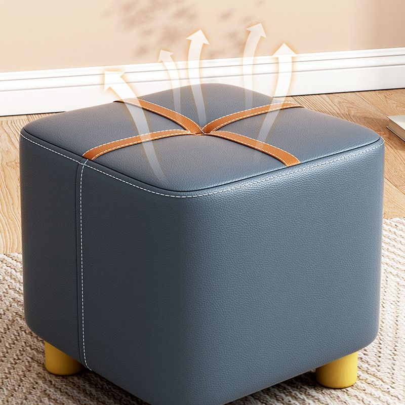 Contemporary Plain Pouf Ottoman Plain Tufted Square Water Resistant Pouf Chair Clearhalo 'furn' 'furn_ottomans_poufs' 'Furniture' 'Living Room Furniture' 'Ottomans & Poufs' 'ottomans_poufs' 1200x1200_5edbce02-8d96-41fc-9055-8f24be9ba358