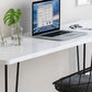 Wood Bar Dining Table Modern Rectangle Bar Table with 4 Legs Base for Milk Tea Shop Clearhalo 'Bar Furniture' 'Bar Tables' 'bar_tables' 'furn' 'furn_bar_tables' 'Furniture' 'furniture_bar_tables' 'Kitchen & Dining Furniture' 1200x1200_5edd9788-1dd1-44f4-8f4b-6a1d7084e812