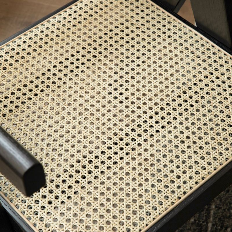 Zeitgenössischer offener Rückenholz -Essarmstuhl (Set von 2/4/6/8)