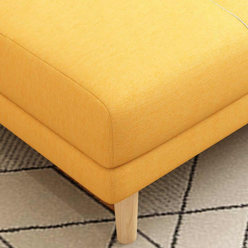 Armless Settee 27.55" W Modern Convertible Sleeper Sofa for Living Room Clearhalo 'furn' 'furn_sofas' 'Furniture' 'furniture_sofas' 'kitchen' 'kitchen_sofas' 'Living Room Furniture' 'Sofa' 'sofas' 1200x1200_5edf00c7-b26f-4f54-9548-40765c462712