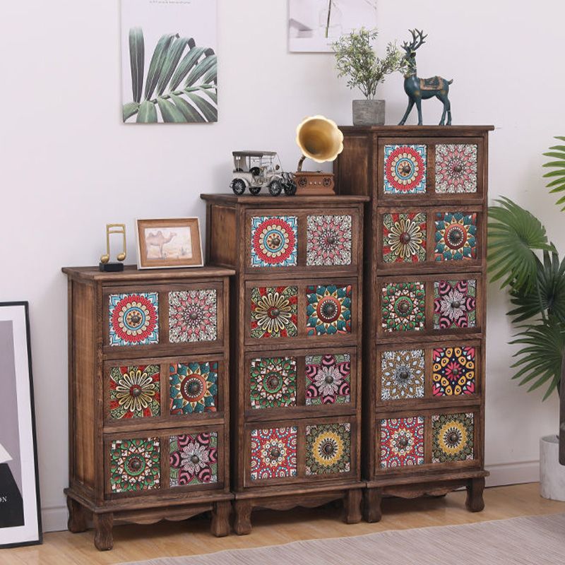 Brown Storage Chest Traditional Style Wooden Storage Chest Dresser with Drawers Clearhalo 'Bedroom Furniture' 'Dressers & Chests' 'dressers_chests' 'furn' 'furn_dressers_chests' 'Furniture' 1200x1200_5edfa098-fa17-4294-874e-d87ffcd196ce