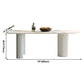 Metal Contemporary Free Form Indoor Table Sintered Stone Top Table for Dining Room Clearhalo ' dining_table' 'Dining Tables & Seating' 'Dining Tables' 'furn' 'furn_dining_table' 'Furniture' 'furniture_dining_table' 'Kitchen & Dining Furniture' 'kitchen&dining_furn' 'kitchen' 'kitchen_dining_table' 1200x1200_5ee29883-5f08-4bd3-8343-ce313bce06c1