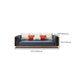 Modern Genuine Leather Sofa 29.52" High Pillow Top Arm  Sofa