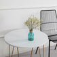 Contemporary 3 Legs Metal End Table Round Side End Table for Living Room