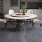Metal Modern Round Indoor Table Sintered Stone Dining Table for Kitchen and Dining Room Clearhalo ' dining_table' 'Dining Tables & Seating' 'Dining Tables' 'furn' 'furn_dining_table' 'Furniture' 'furniture_dining_table' 'Kitchen & Dining Furniture' 'kitchen&dining_furn' 'kitchen' 'kitchen_dining_table' 1200x1200_5ee61234-ae51-4ae5-9127-192034538e2a