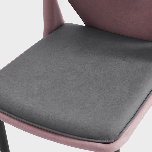 Industrial Metal Dining Room Chairs Open Back Dining Side Chairs for Restaurant Clearhalo ' kitchen&dining_furn' 'Dining Chairs' 'Dining Tables & Seating' 'dining_chair' 'furn' 'furn_dining_chair' 'Furniture' 'furniture_dining_chair' 'Kitchen & Dining Furniture' 'kitchen' 1200x1200_5eeb8cf4-56ce-488c-8f7d-ccac0dddb8f2