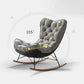 Chaise à bascule contemporaine de canapé simple chaise à bascule paresseuse pour le salon et la chambre