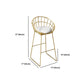 Industrial Round Bar Table Set 1/2/3/4 Pieces Gold Iron Bistro Set with Footrest Clearhalo 'Bar Furniture' 'furn' 'furn_home_bar_bar_sets' 'Furniture' 'Home Bars & Bar Sets' 'home_bar_bar_sets' 'Kitchen & Dining Furniture' 1200x1200_5ef0e436-eed3-4b86-990d-ac7925271374