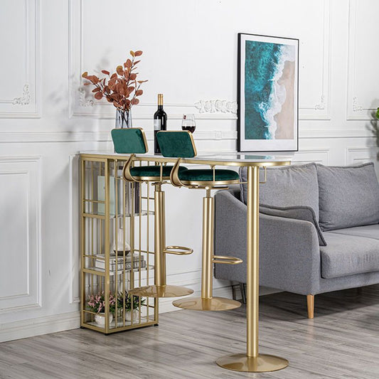 Bancone della barra del rettangolo moderno rettangolare in metallo bancone per casa