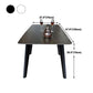 Stone Top Dining Table Rectangle Dining Table with 4 Solid Wood Legs Clearhalo ' dining_table' 'Dining Tables & Seating' 'Dining Tables' 'furn' 'furn_dining_table' 'Furniture' 'furniture_dining_table' 'Kitchen & Dining Furniture' 'kitchen&dining_furn' 'kitchen' 'kitchen_dining_table' 1200x1200_5ef514bf-4cb1-43cf-8b0d-a39fa9afc9e4
