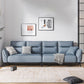 Contemporary Glam Faux Leather Sofa with Storage, Square Arm for Living Room Clearhalo 'furn' 'furn_sofas' 'Furniture' 'Living Room Furniture' 'Sofa' 'sofas' 1200x1200_5efa2734-ee0b-42ac-aed5-4e780c5dcaee