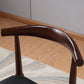 Chaise de restauration en bois de cuisine en bois chaise de salle à manger rembourrée contemporaine