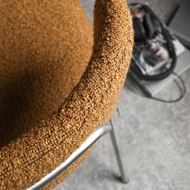 Contemporary Style Dining Chairs Dining Armless Open Back Chairs with Metal Legs Clearhalo ' kitchen&dining_furn' 'Dining Chairs' 'Dining Tables & Seating' 'dining_chair' 'furn' 'furn_dining_chair' 'Furniture' 'furniture_dining_chair' 'Kitchen & Dining Furniture' 'kitchen' 1200x1200_5efcdc37-18d7-494c-be83-d538e94e71d1