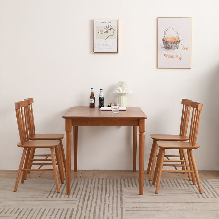 Modern Cherry Solid Wood Table Rectangle Dining Table with 4 Legs for Restaurant Clearhalo ' dining_table' 'Dining Tables & Seating' 'Dining Tables' 'furn' 'furn_dining_table' 'Furniture' 'furniture_dining_table' 'Kitchen & Dining Furniture' 'kitchen&dining_furn' 'kitchen' 'kitchen_dining_table' 1200x1200_5efd1f98-6de2-452c-923e-2506bab5e9e9