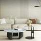 Modern Slate Coffee Table Round Coffee Table for Living Room Clearhalo 'Coffee & Accent Tables' 'Coffee Tables' 'coffee_tables' 'furn' 'furn_coffee_tables' 'Furniture' 'Living Room Furniture' 1200x1200_5efe00c0-f5ae-48b0-9fcf-bae05614614d