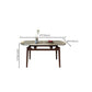 Table de salle à manger extensible en pierre frittée pour cuisine