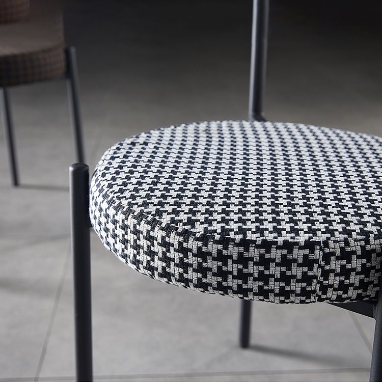 Glam Style Kitchen Dining Chair Metal Dining Armless Side Chairs Clearhalo ' kitchen&dining_furn' 'Dining Chairs' 'Dining Tables & Seating' 'dining_chair' 'furn' 'furn_dining_chair' 'Furniture' 'furniture_dining_chair' 'Kitchen & Dining Furniture' 'kitchen' 1200x1200_5efeaef7-11a0-45e3-b165-a7f571131cb2