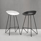 Nordic Armless Backrest Counter Stool Iron Kitchen Bar Stool with Acrylic Seat Clearhalo 'Bar Furniture' 'Bar Stools' 'bar_stools' 'furn' 'furn_bar_stools' 'Furniture' 'furniture_bar_stools' 'Kitchen & Dining Furniture' 1200x1200_5effeeb9-7463-4d51-a49a-65cdb2669473