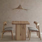 Modern Pine Solid Wood Table for Restaurant Rectangle Dining Table with Trestle Base Clearhalo 'Dining Tables & Seating' 'Dining Tables' 'dining_table' 'furn' 'furn_dining_table' 'Furniture' 'furniture_dining_table' 'Kitchen & Dining Furniture' 'kitchen' 'kitchen_dining_table' 1200x1200_5f01c00d-14cd-4b22-87aa-36e13002c528