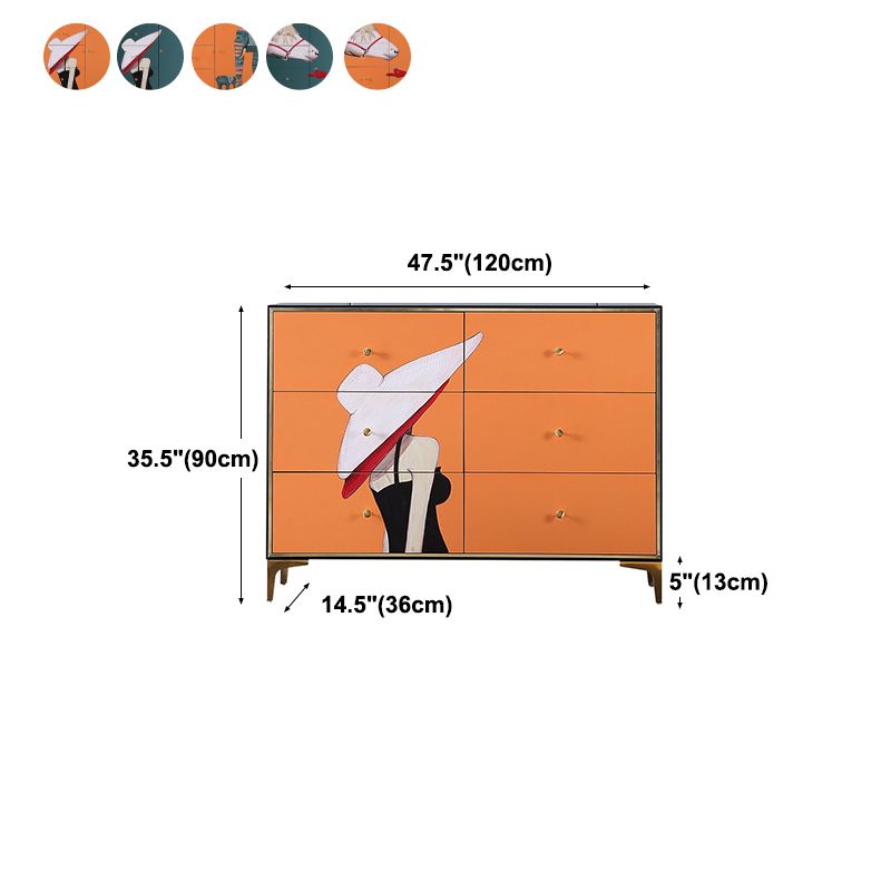 Modern Wood Sideboard Simple Buffet Table with Drawer for Dining Room Clearhalo 'buffet_sideboard' 'Buffets & Sideboards' 'furn' 'furn_buffet_sideboard' 'Furniture' 'furniture_buffet_sideboard' 'Kitchen & Dining Furniture' 1200x1200_5f0c3b61-4c10-460a-84c7-710dc1d18f37
