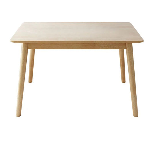 Tavolino singolo di gomma con top rettangolare e tavolo da cocktail a 4 gambe