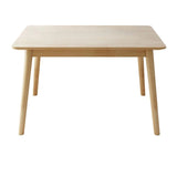 Tavolino singolo di gomma con top rettangolare e tavolo da cocktail a 4 gambe