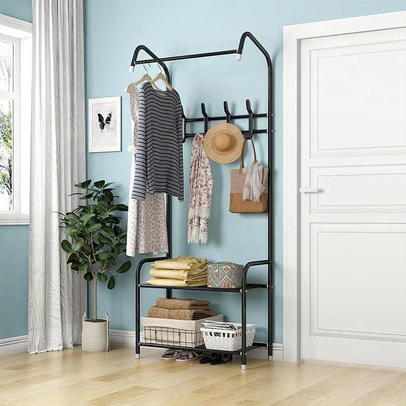 Industrial Style Hall Stand Metal Indoor Hall Stand with Hook Clearhalo 'Entry & Mudroom Furniture' 'furn' 'furn_hall_tree_coat_racks' 'Furniture' 'Hall Trees & Coat Racks' 'hall_tree_coat_racks' 1200x1200_5f0d946f-22c2-4418-88ac-8271a770c436