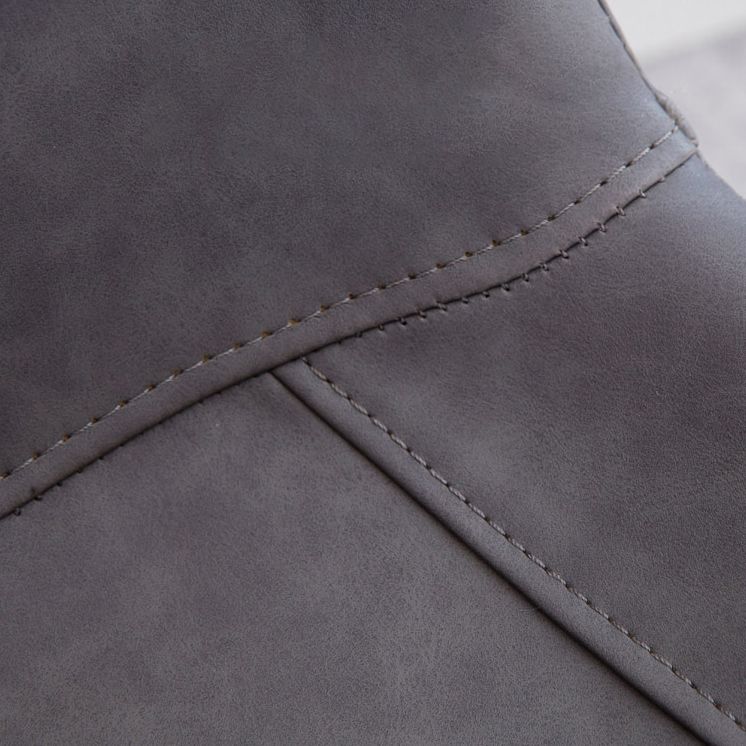 Faux Leather Dining Chairs Contemporary Armless Chairs with Metal Base Clearhalo 'Dining Chairs' 'Dining Tables & Seating' 'dining_chair' 'furn' 'furn_dining_chair' 'Furniture' 'Kitchen & Dining Furniture' 1200x1200_5f0f3eb8-24a8-4783-bf04-7c41b8bf9223