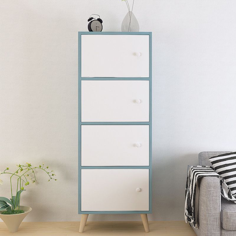 9.44" Wide Storage Cabinet with Doors Contemporary Wooden Accent Cabinet Clearhalo 'Cabinets & Chests' 'cabinets_chests' 'furn' 'furn_cabinets_chests' 'Furniture' 'Living Room Furniture' 1200x1200_5f1176e7-7398-419e-a09b-5886c4f33d82