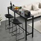Glam Low Back Bar Stools Metal Dining Stools with Metal Base