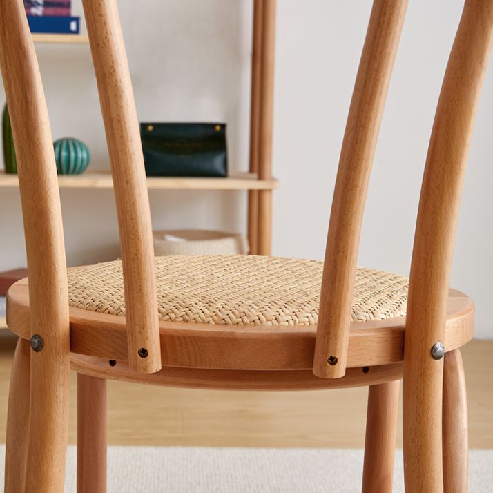 Modern Style Beech Wood Chairs Windsor Back Side Dining Kitchen Chair Set Clearhalo ' kitchen&dining_furn' 'Dining Chairs' 'Dining Tables & Seating' 'dining_chair' 'furn' 'furn_dining_chair' 'Furniture' 'furniture_dining_chair' 'Kitchen & Dining Furniture' 'kitchen' 1200x1200_5f1ddb8e-9b6b-42c4-9746-fbe49544c041